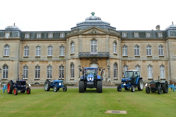 Tractors old and new