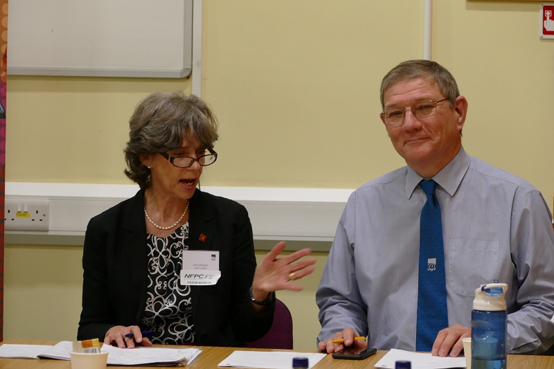 President Jane Rickson opens the Council Meeting