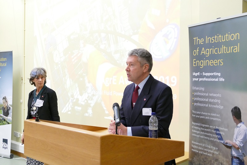 The incoming CEO Ed Hansom