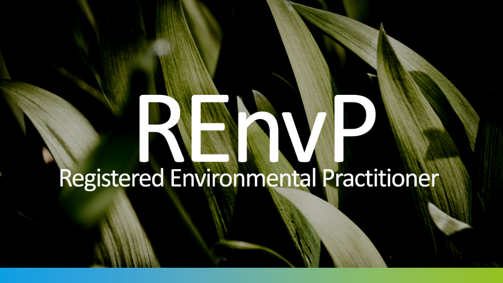 IAgrE launches new Environmental Registered Practitioner Grade – REnvP
